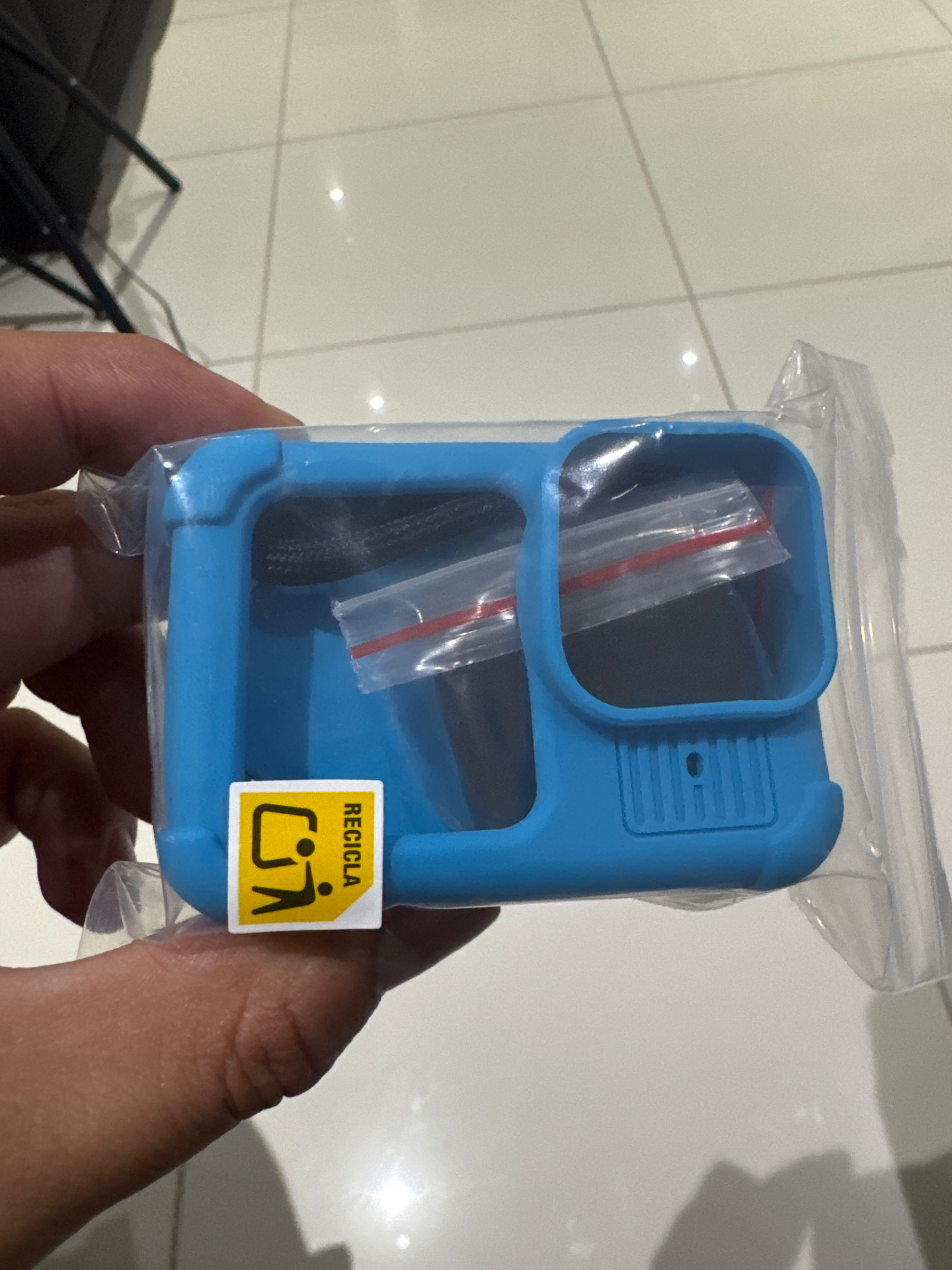 Funda de silicona para Hero 13 Negro, tapas de lente y cordón para Go Pro Hero, miniatura 2