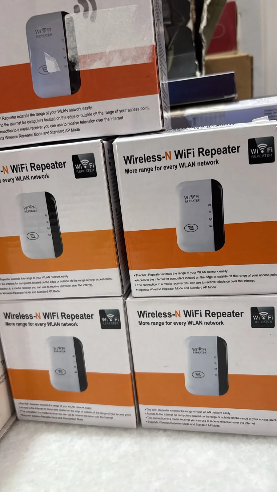 MKOIJN Repetidor WiFi, 300Mbps Extensor WiFi, Amplificador WiFi 2.4GHz con Repertidor/Ap M, miniatura 9